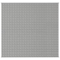 Coperta Ponderata Grigia 220x235 cm 15 kg Tessuto 350729