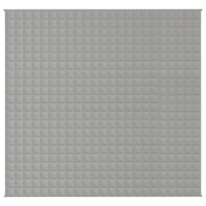 Coperta Ponderata Grigia 220x235 cm 15 kg Tessuto 350729