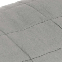 Coperta Ponderata Grigia 220x235 cm 15 kg Tessuto 350729