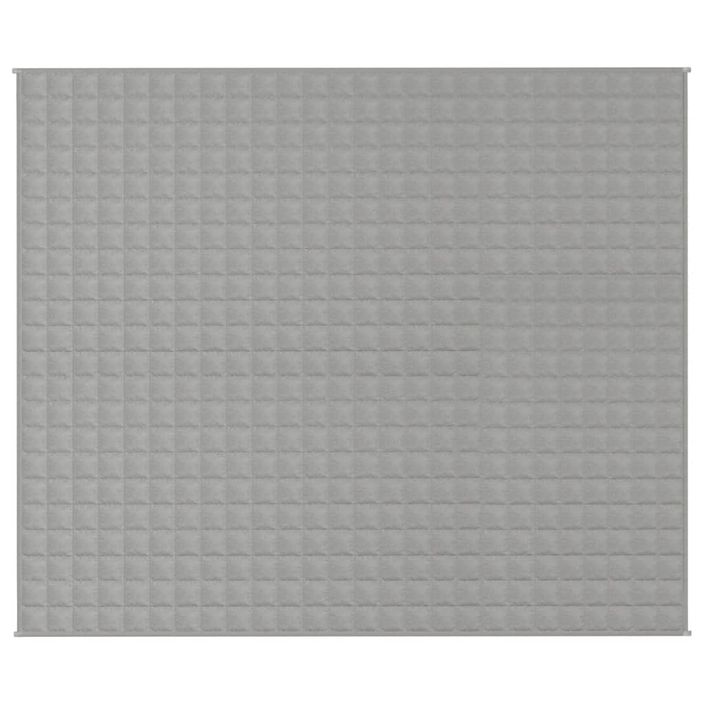 Coperta Ponderata Grigia 220x260 cm 11 kg Tessuto 350730