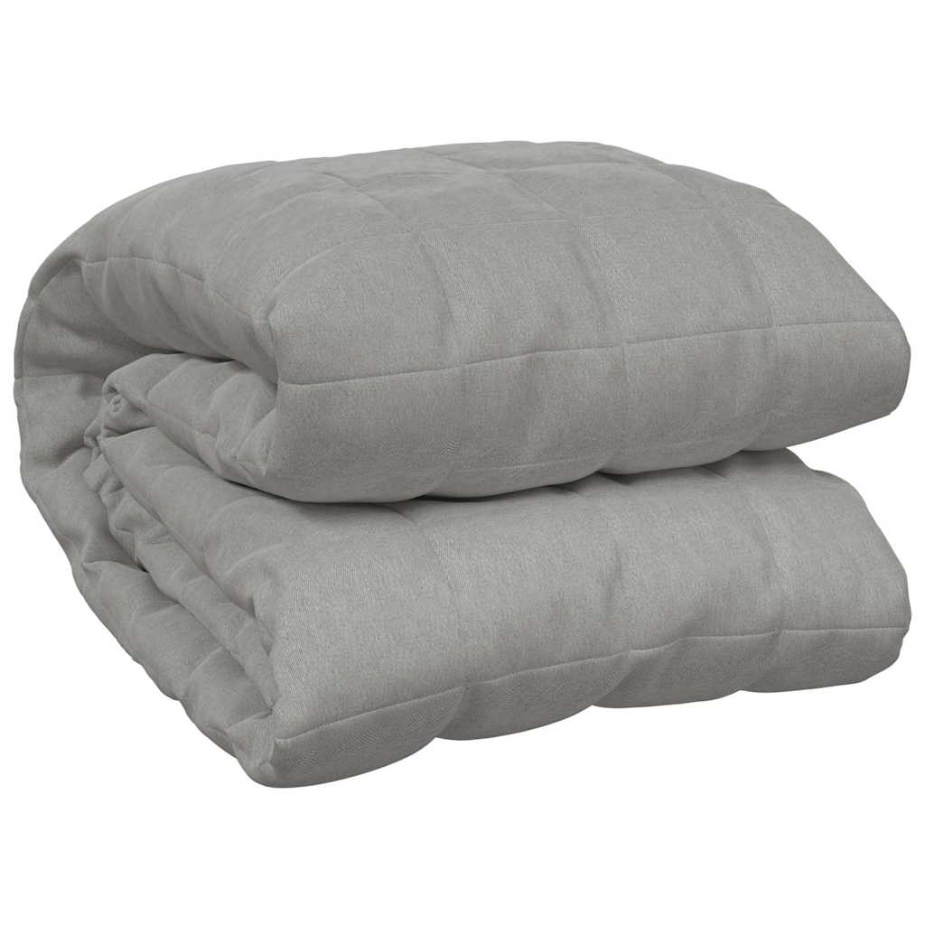 Coperta Ponderata Grigia 235x290 cm 11 kg Tessuto 350732