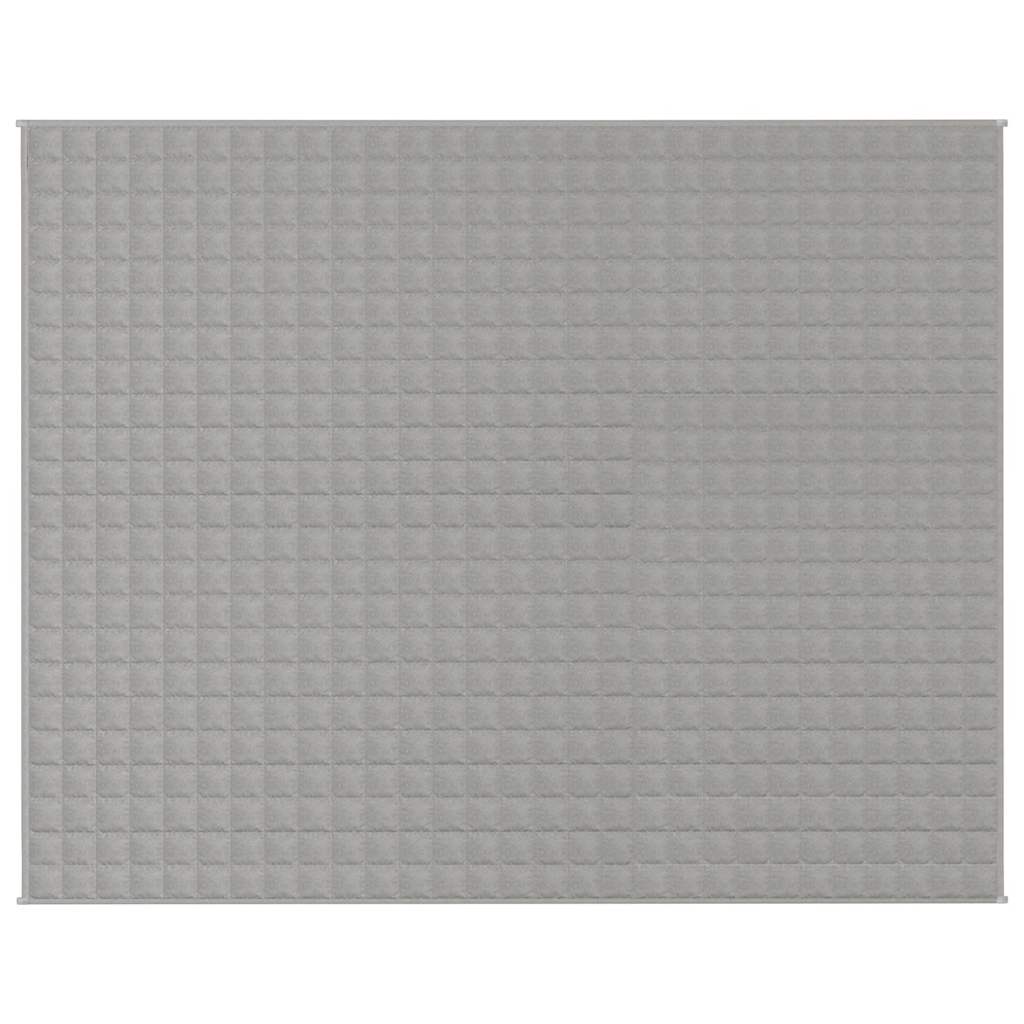 Coperta Ponderata Grigia 235x290 cm 11 kg Tessuto 350732