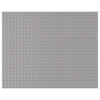 Coperta Ponderata Grigia 235x290 cm 11 kg Tessuto 350732