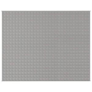 Coperta Ponderata Grigia 235x290 cm 11 kg Tessuto 350732