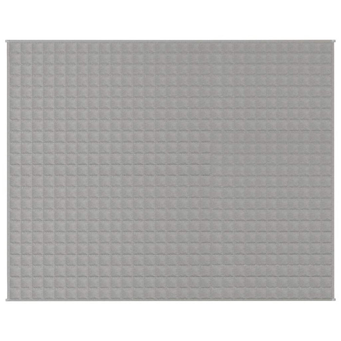 Coperta Ponderata Grigia 235x290 cm 11 kg Tessuto 350732