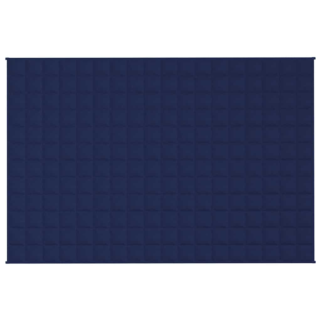 Coperta Ponderata Blu 120x180 cm 5 kg Tessuto 350734