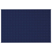 Coperta Ponderata Blu 120x180 cm 5 kg Tessuto 350734