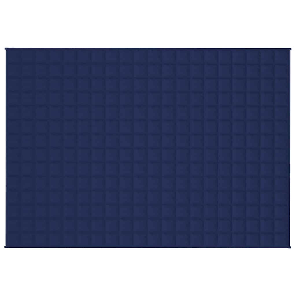 Coperta Ponderata Blu 138x200 cm 6 kg Tessuto 350736