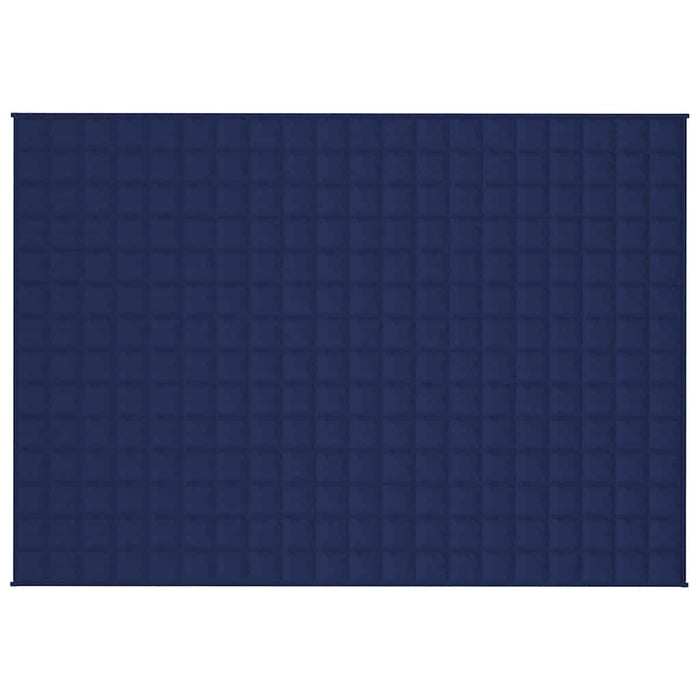 Coperta Ponderata Blu 138x200 cm 6 kg Tessuto 350736