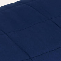 Coperta Ponderata Blu 138x200 cm 10 kg Tessuto 350737