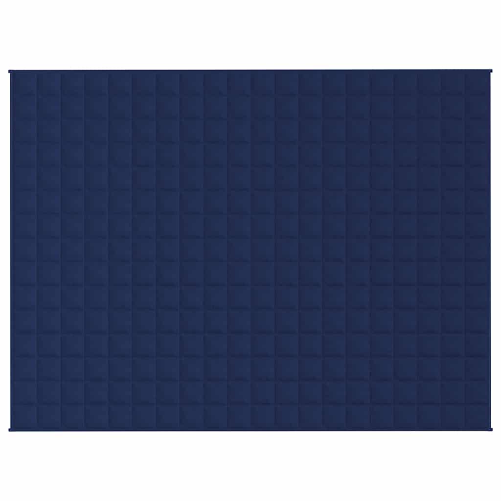 Coperta Ponderata Blu 150x200 cm 11 kg Tessuto 350739