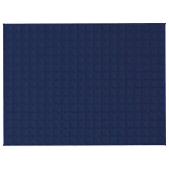 Coperta Ponderata Blu 150x200 cm 11 kg Tessuto 350739