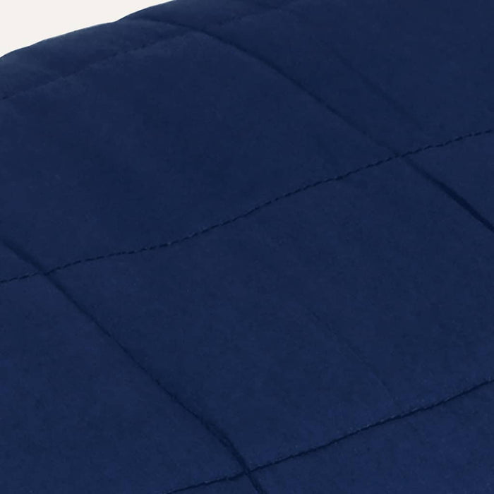 Coperta Ponderata Blu 150x200 cm 11 kg Tessuto 350739