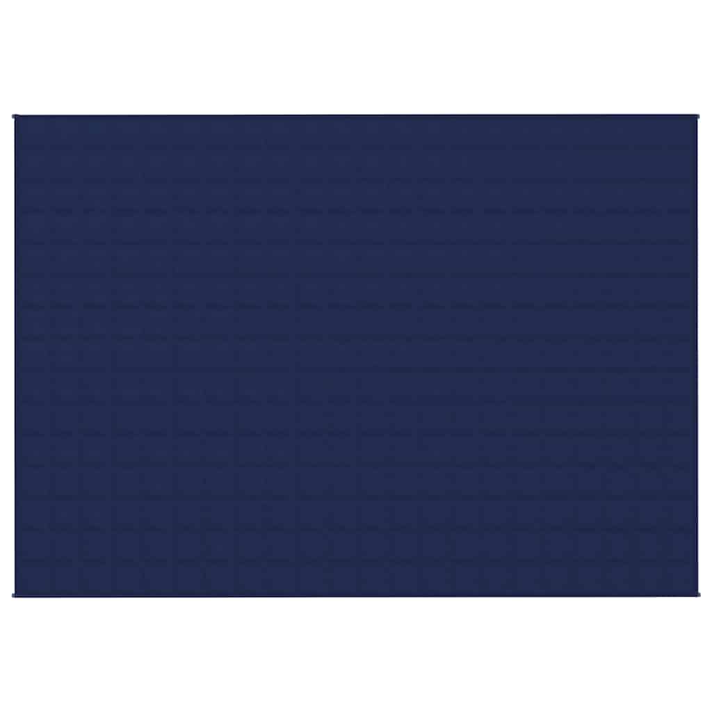 Coperta Ponderata Blu 155x220 cm 7 kg Tessuto 350740