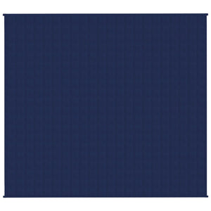 Coperta Ponderata Blu 200x225 cm 13 kg Tessuto 350745