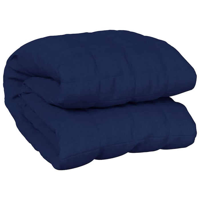 Coperta Ponderata Blu 220x260 cm 15 kg Tessuto 350749