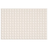 Coperta Ponderata Crema Chiaro 120x180 cm 5 kg Tessuto cod mxl 66976