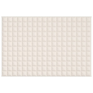 Coperta Ponderata Crema Chiaro 120x180 cm 5 kg Tessuto 350752