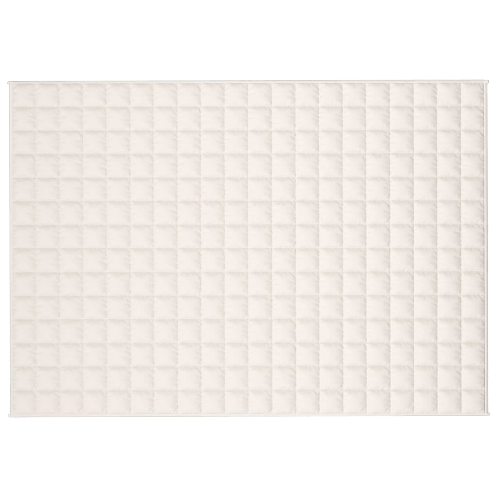 Coperta Ponderata Crema Chiaro 138x200 cm 6 kg Tessutocod mxl 117422