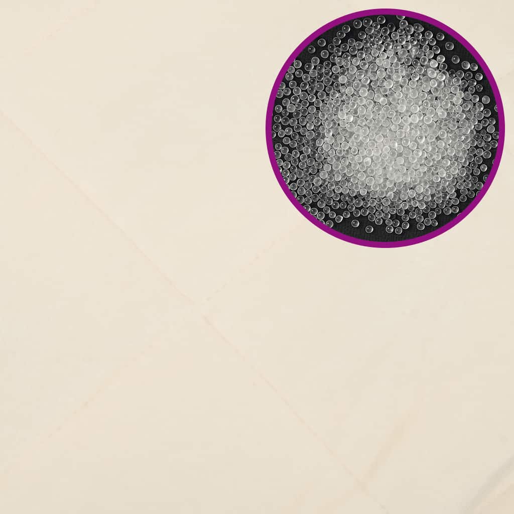 Coperta Ponderata Crema Chiaro 138x200 cm 6 kg Tessuto 350754