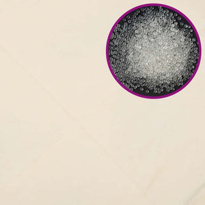 Coperta Ponderata Crema Chiaro 150x200 cm 11 kg Tessuto 350757