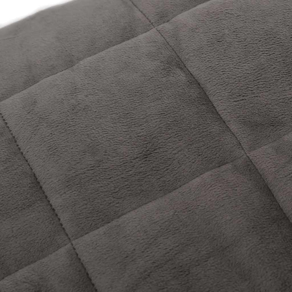 Coperta Ponderata Grigia 120 x 180 cm 5 kg Tessuto 350770