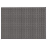 Coperta Ponderata Grigia 138x200 cm 10 kg Tessuto 350773