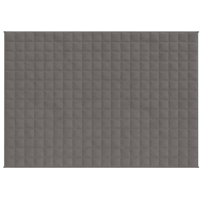 Coperta Ponderata Grigia 150x200 cm 7 kg Tessuto cod mxl 68428