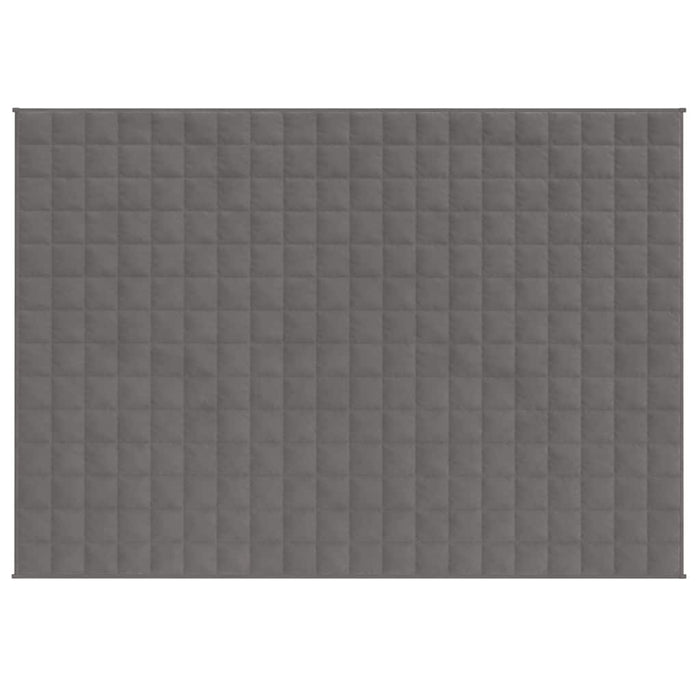 Coperta Ponderata Grigia 150x200 cm 7 kg Tessuto 350774