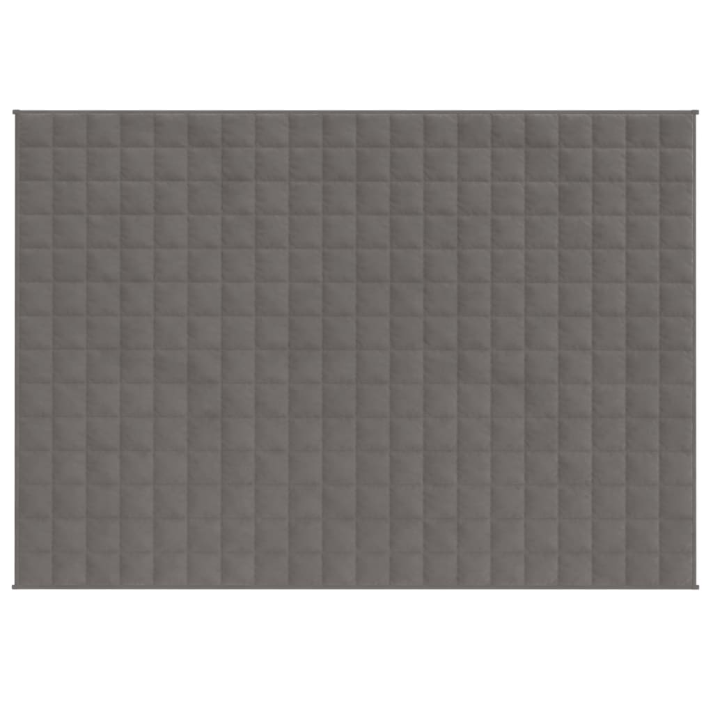 Coperta Ponderata Grigia 150x200 cm 11 kg Tessuto cod mxl 68407
