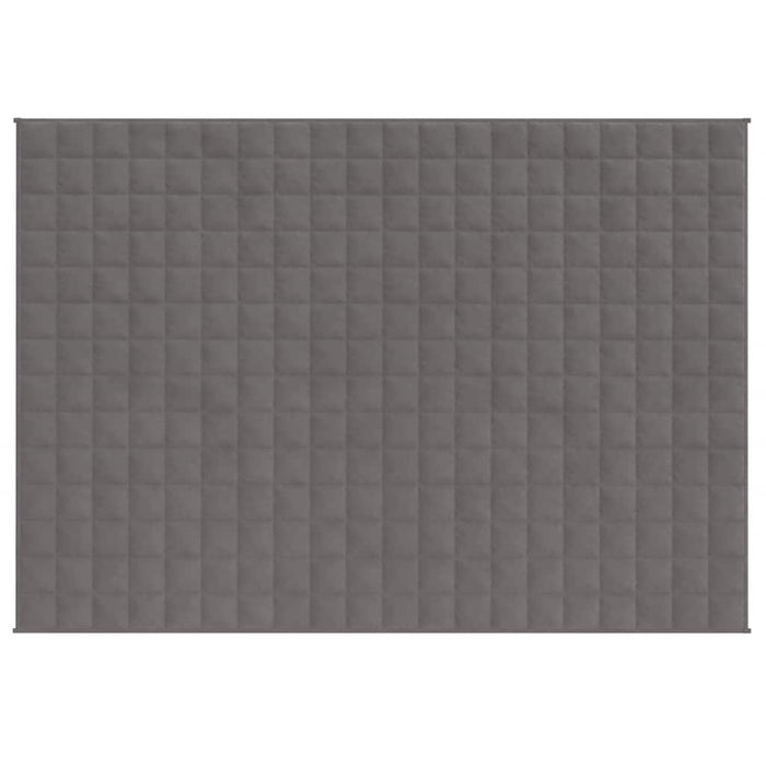 Coperta Ponderata Grigia 150x200 cm 11 kg Tessuto 350775
