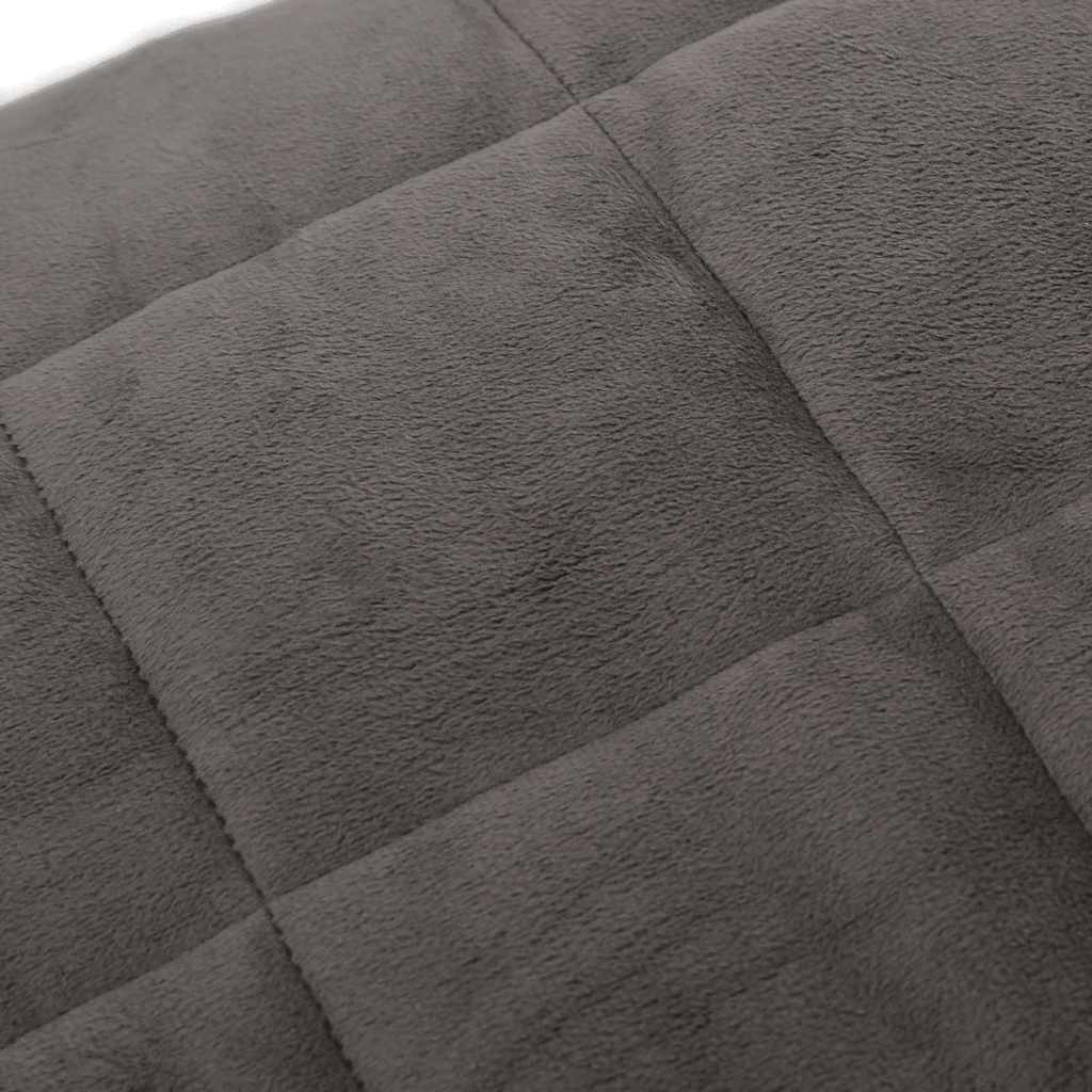 Coperta Ponderata Grigia 150x200 cm 11 kg Tessuto 350775