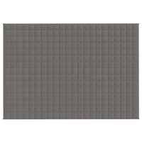 Coperta Ponderata Grigia 155x220 cm 7 kg Tessuto 350776