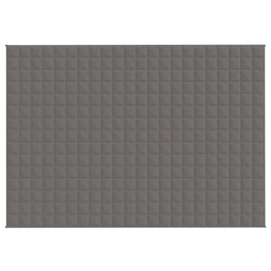 Coperta Ponderata Grigia 155x220 cm 7 kg Tessuto 350776