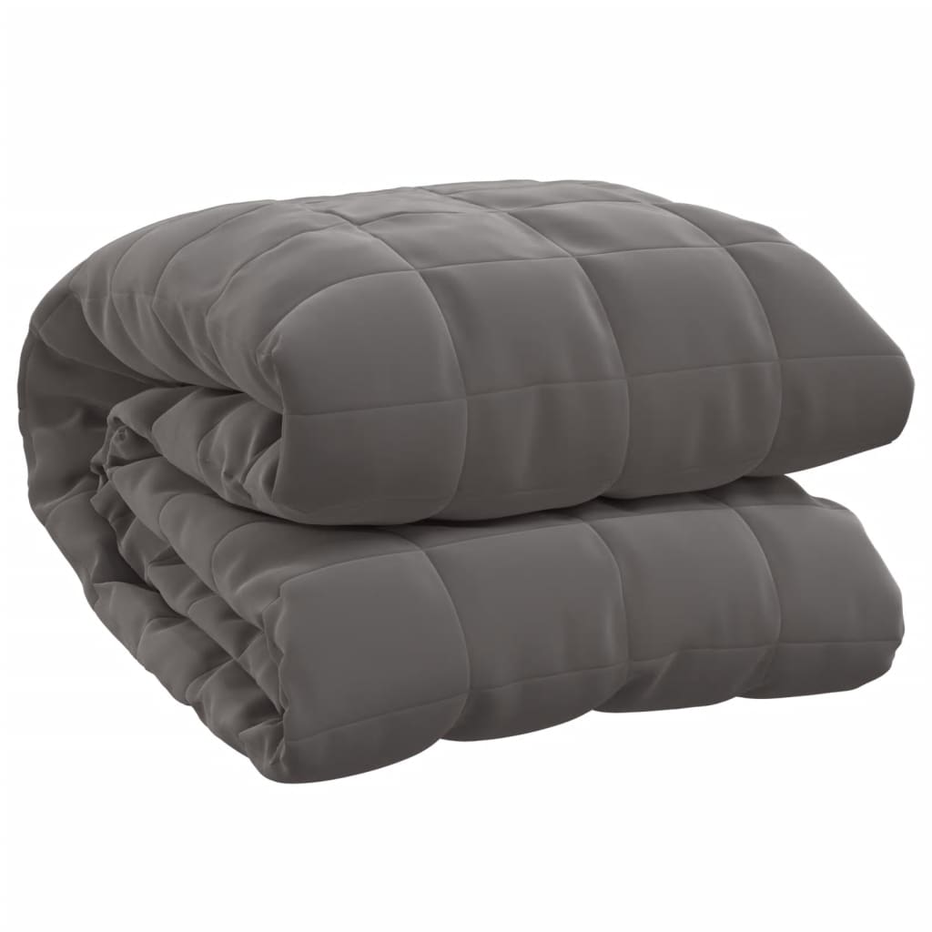 Coperta Ponderata Grigia 155x220 cm 11 kg Tessuto cod mxl 68408