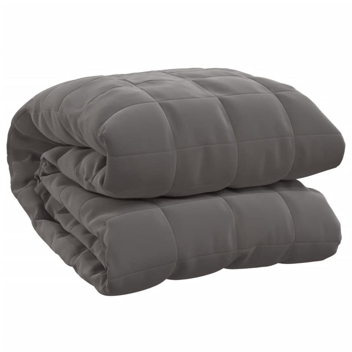 Coperta Ponderata Grigia 155x220 cm 11 kg Tessuto cod mxl 68408