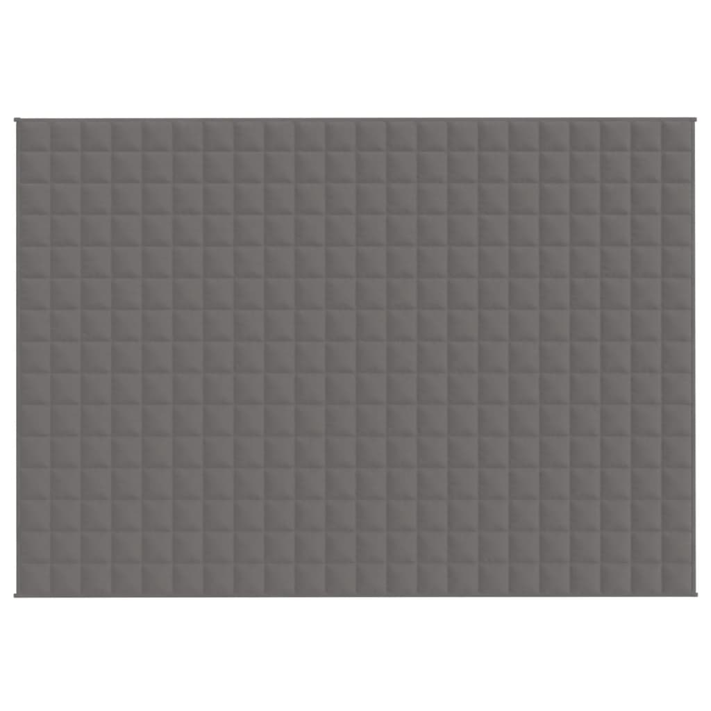 Coperta Ponderata Grigia 155x220 cm 11 kg Tessuto cod mxl 68408