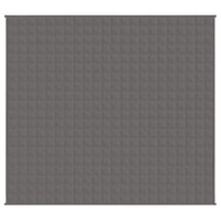 Coperta Ponderata Grigia 200x225 cm 9 kg Tessuto 350780