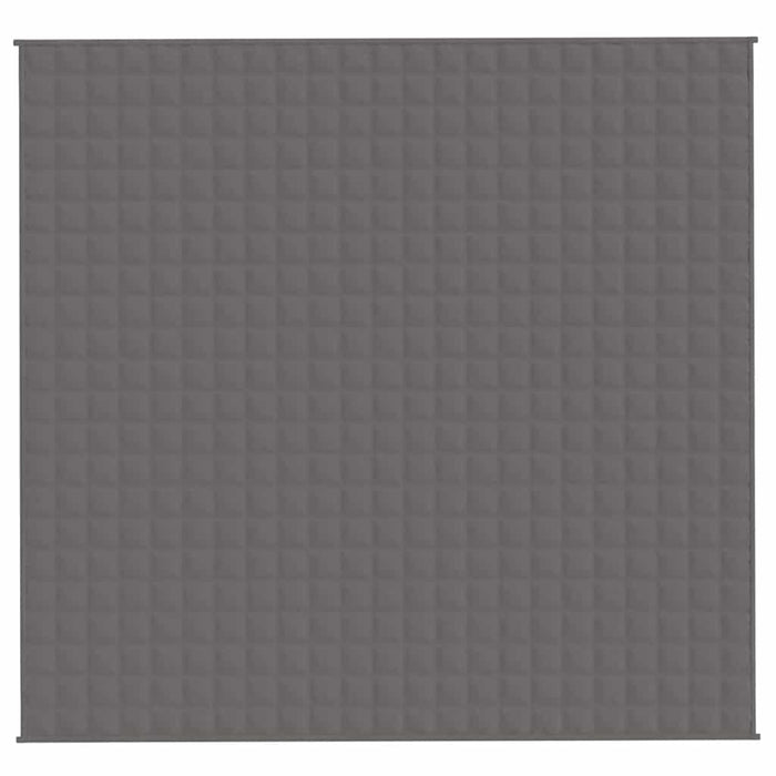 Coperta Ponderata Grigia 220x235 cm 11 kg Tessuto 350782