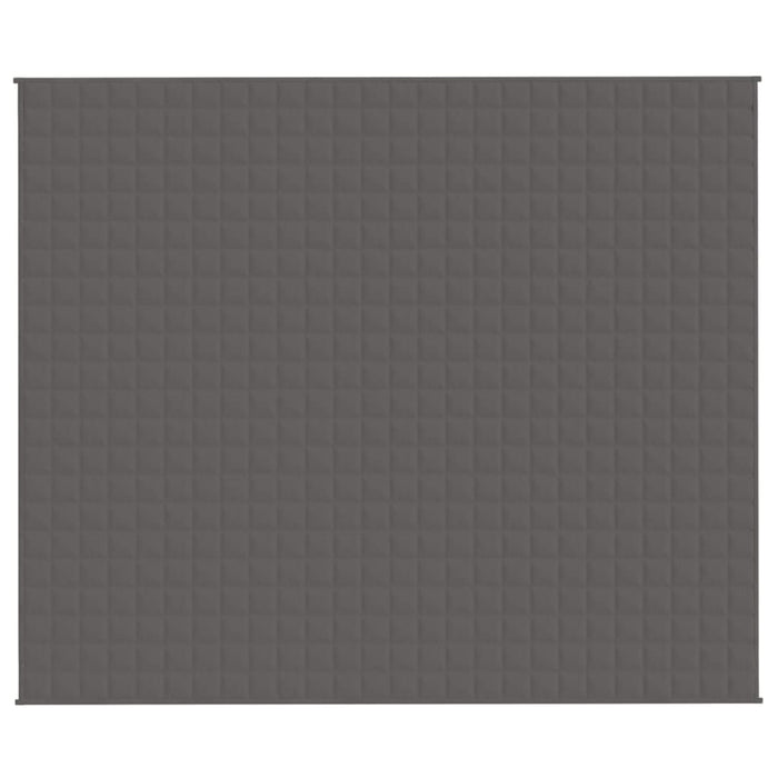 Coperta Ponderata Grigia 220x260 cm 11 kg Tessuto cod mxl 68430