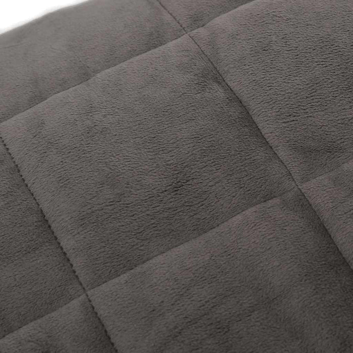 Coperta Ponderata Grigia 220x260 cm 15 kg Tessuto 350785