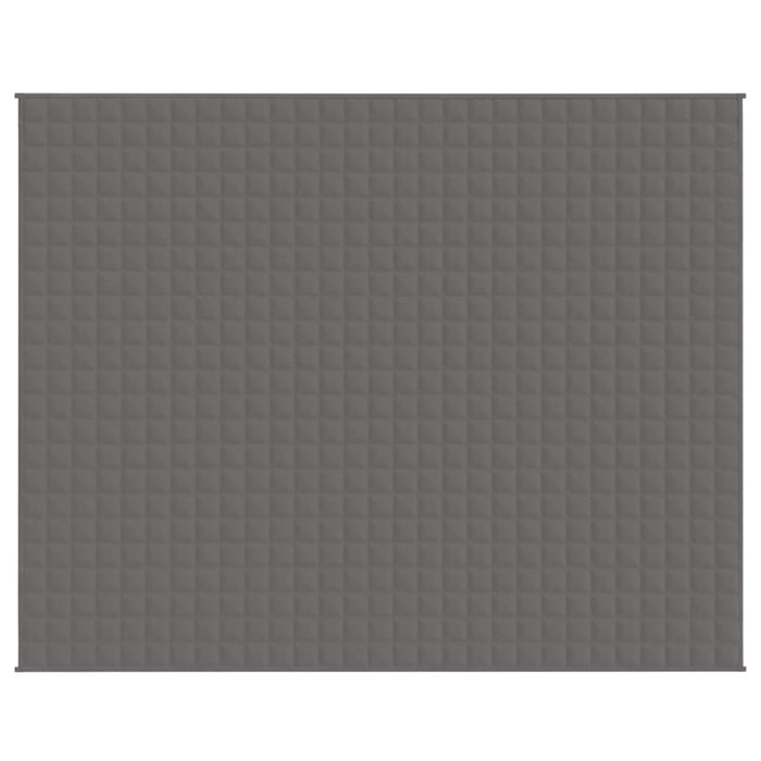 Coperta Ponderata Grigia 235x290 cm 15 kg Tessuto cod mxl 68429