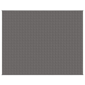 Coperta Ponderata Grigia 235x290 cm 15 kg Tessuto 350787