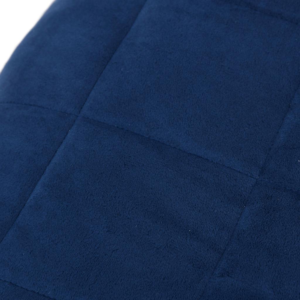 Coperta Ponderata Blu 120x180 cm 5 kg Tessuto 350788