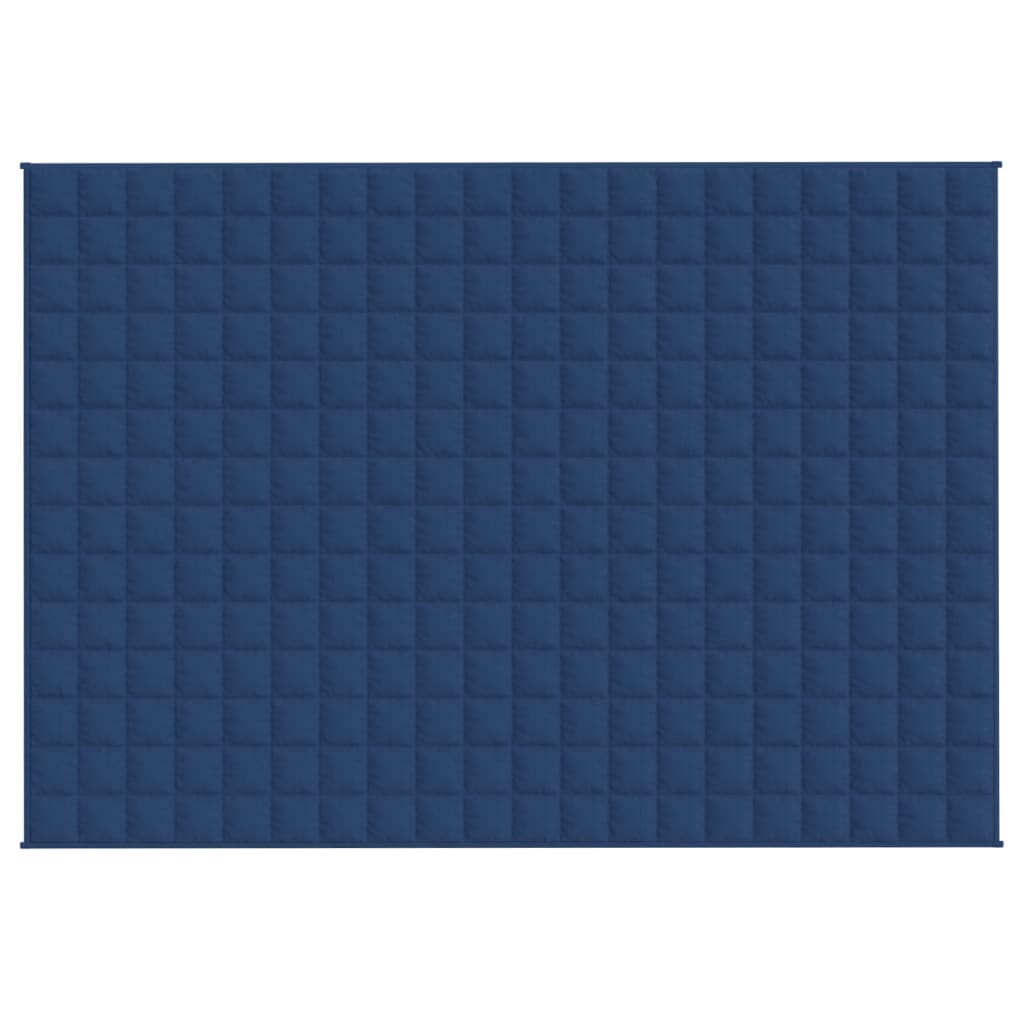 Coperta Ponderata Blu 138x200 cm 10 kg Tessuto 350791