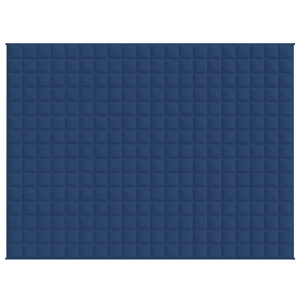 Coperta Ponderata Blu 150x200 cm 7 kg Tessuto 350792