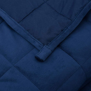 Coperta Ponderata Blu 150x200 cm 7 kg Tessuto 350792