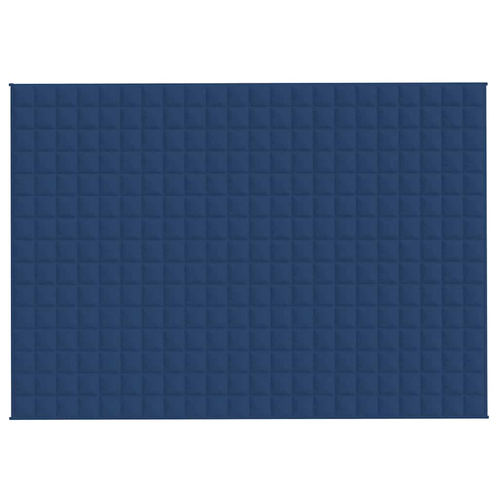 Coperta Ponderata Blu 155x220 cm 7 kg Tessuto 350794