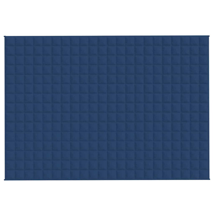 Coperta Ponderata Blu 155x220 cm 7 kg Tessuto 350794