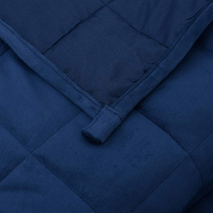 Coperta Ponderata Blu 155x220 cm 7 kg Tessuto 350794